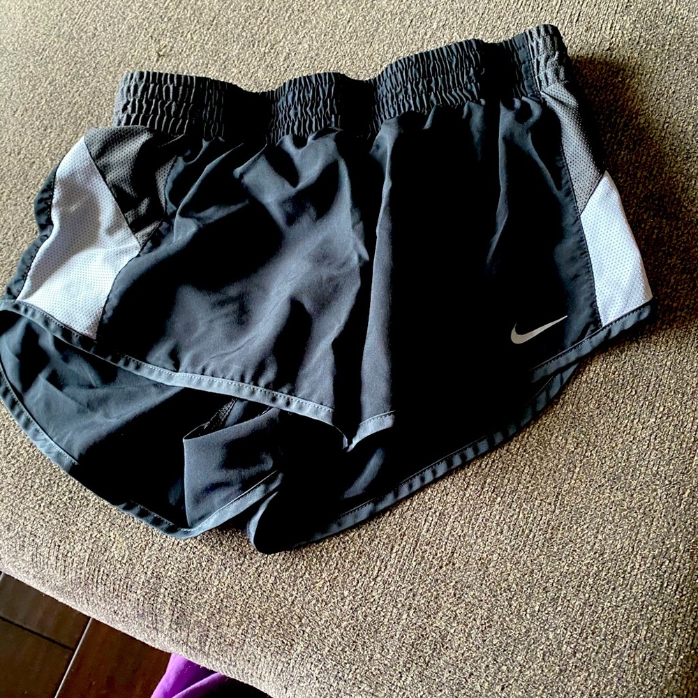 Nice Nike black shorts.